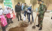 پویش درختکاری جان ایران در دارالمومنین شهرستان اشتهارد برگزار گردید.