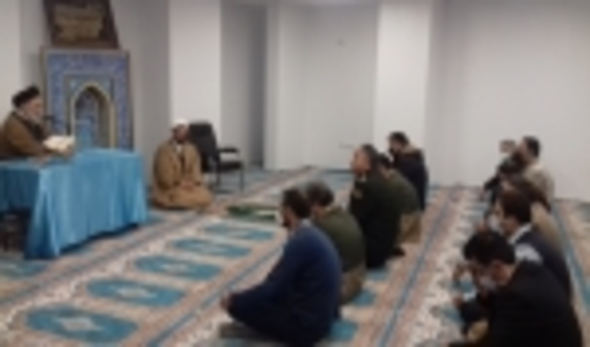 دیدار مسئول حوزه نمایندگی ولی فقیه در سازمان جنگلها ,مراتع و آبخیزداری کشور با همکاران اداره کل منابع طبیعی و آبخیزداری استان البرز