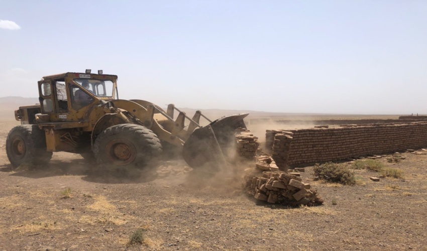 رفع تصرف ۱۵ هکتار از اراضی ملی شهرستان اشتهارد 