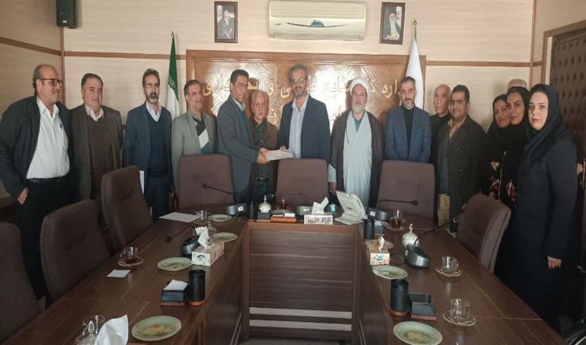 انعقاد تفاهم نامه همکاری دو جانبه فیمابین ادارات منابع طبیعی و آبخیزداری و حفاظت محیط زیست شهرستان اشتهارد  