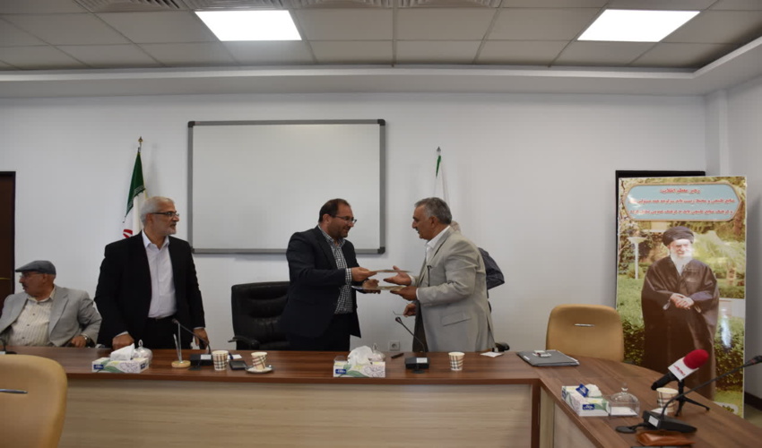 انعقاد تفاهم نامه همکاری با مجمع خیرین آبخیزداری و آبخوان داری استان البرز