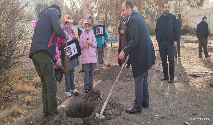 پویش ایران قوی ایران سرسبز در کانون فرهنگی تربیتی شهید فهمیده کرج برگزار شد 
