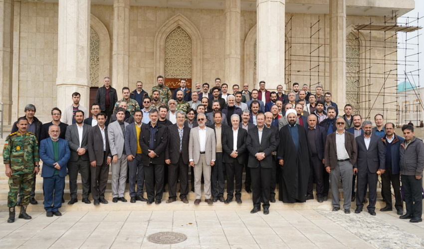 تجدید میثاق مدیران و کارکنان اداره کل منابع طبیعی البرز با بنبانگذار کبیر انقلاب