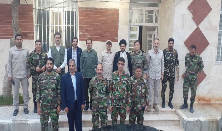 بازدید سرزده فرمانده  یگان حفاظت منابع طبیعی کشور از استان البرز