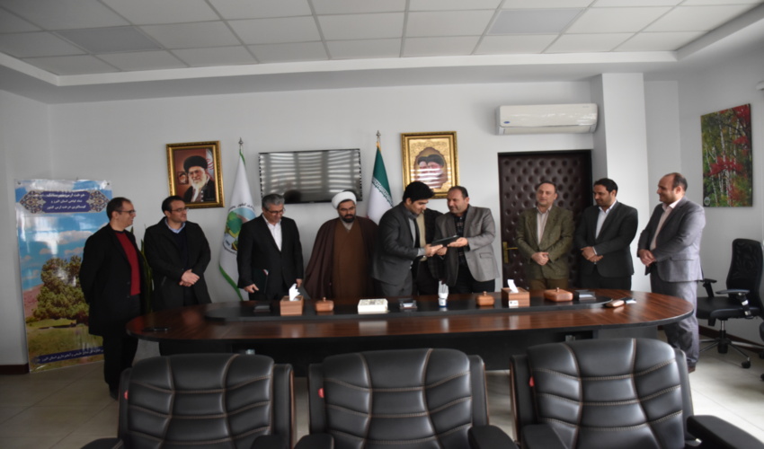 برگزاری مراسم تودیع و معارفه رئیس اداره منابع طبیعی و آبخیزداری نظرآباد