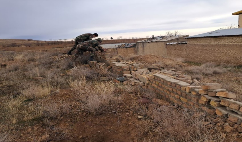 رفع تصرف ۶ هزار مترمربع از اراضی ملی در روستای شلمزار ساوجبلاغ